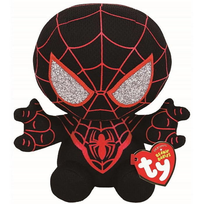 TY Beanie Babies Marvel Spiderman Miles Morales, 15cm