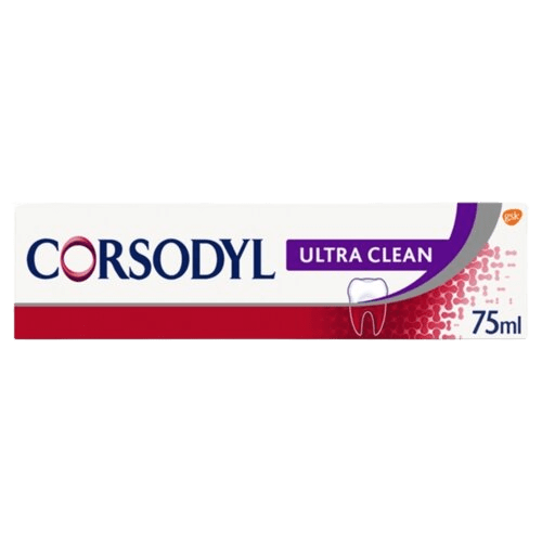 Corsodyl Ultra Clean Daily Fluoride Toothpaste 75ml