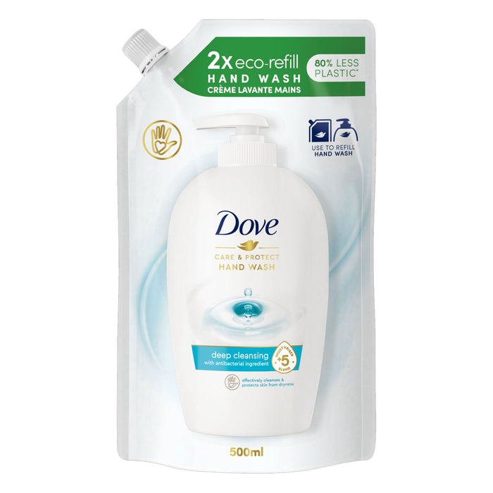 Dove Liquid Deep Cleansing Hand Wash Refill Pouch 500ml