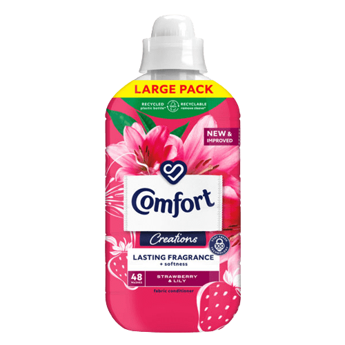 Comfort Creations Strawberry & Lily 48 Wash, 1.4L