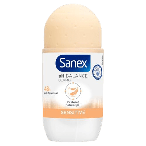 Sanex Dermo Sensitive Antiperspirant Roll On Deodorant 50ml