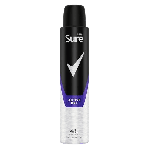 Sure Men Active Dry Anti-Perspirant Deodorant 200ml
