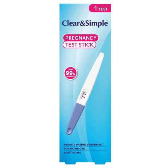 Clear & Simple Pregnancy Test Stick, 1 Test