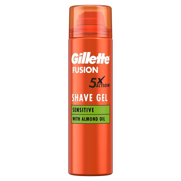Gillette Fusion 5 Sensitive Shave Gel 200ml