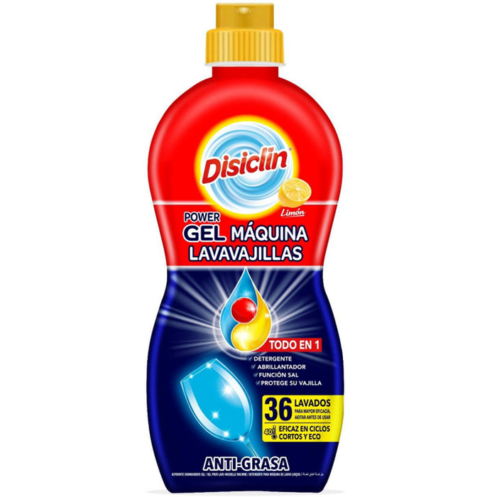 Disiclin All-in-1 Dishwasher Power Gel 720ml, 36 Washes