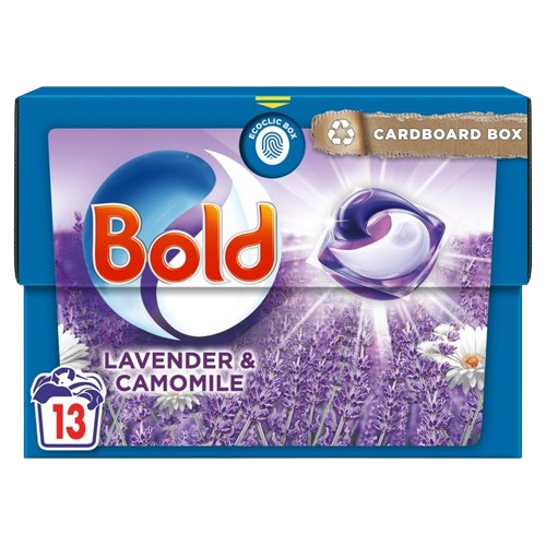 Bold All-In-1 Lavender & Chamomile Laundry Pods, 13 Wash