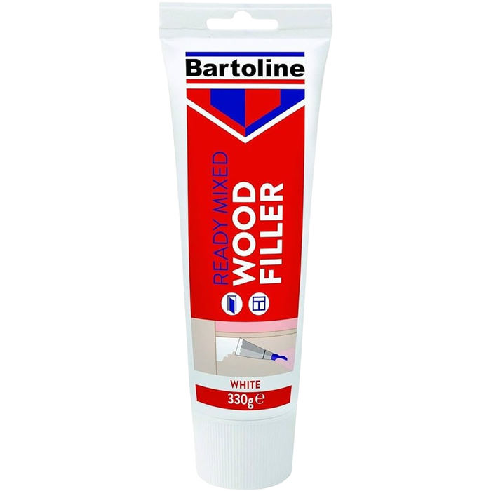 Bartoline Ready Mixed White Wood Filler 330g
