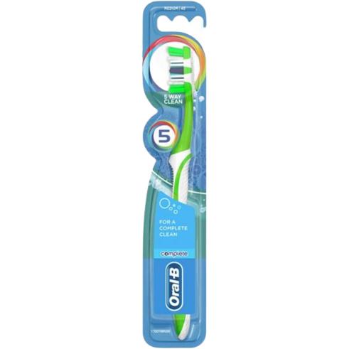 Oral-B Complete 5 Way Clean Medium Toothbrush