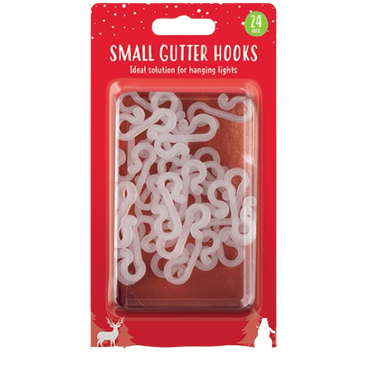 Small Gutter Hooks, 24 Pack