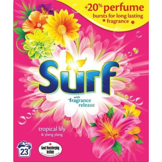 Surf Tropical Lily & Ylang Ylang Laundry Powder 1.15kg, 23 Wash