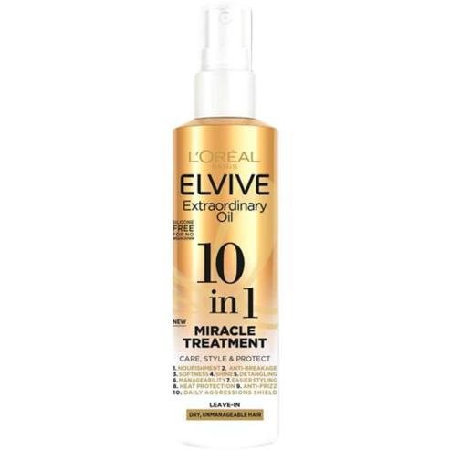 L'Oréal Elvive Extraordinary Oil 10 in 1 Miracle Treatment Leave-In Spray 150ml