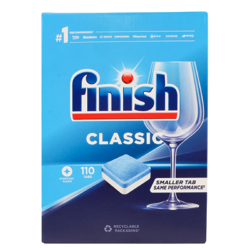 Finish Classic Dishwasher Tablets, 110 Tabs