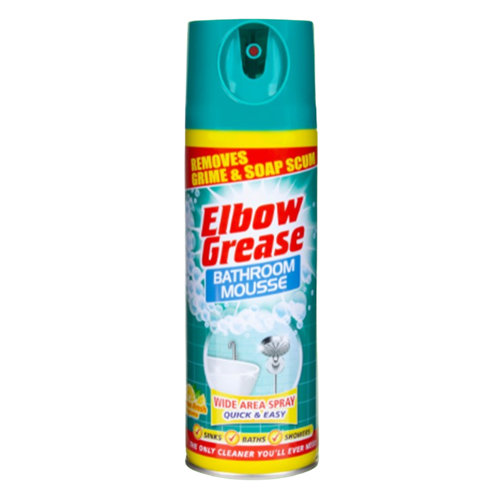 Elbow Grease Bathroom & Shower Mousse 400ml