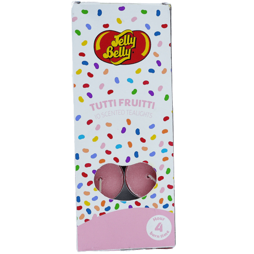 Jelly Belly Tutti Frutti Tealight Candles, 10 Pack
