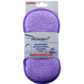 Microban Microfibre Antibacterial Cleaning Pad
