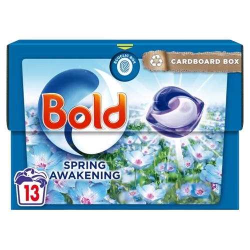 Bold All-In-1 Spring Awakening Laundry Pods, 13 Wash