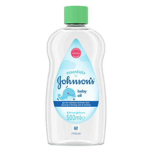Johnsons Essentials Baby Oil 500ml