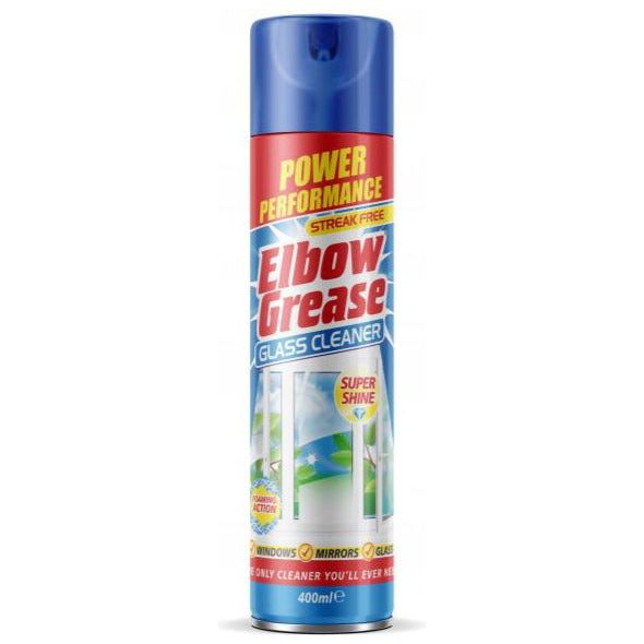 Elbow Grease Glass Cleaner Can 400ml