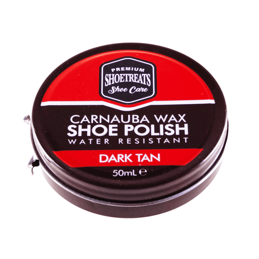 Shoetreats Shoe Polish Tin Dark Tan 50ml