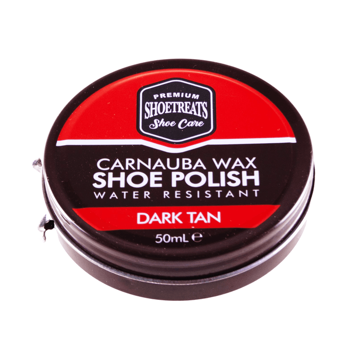 Shoetreats Shoe Polish Tin Dark Tan 50ml