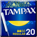 Tampax Regular Tampons with Cardboard Applicator, 20 Pack