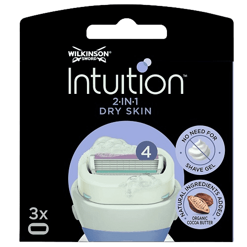 Wilkinson Intuition Blades Dry Skin, 3 Pack