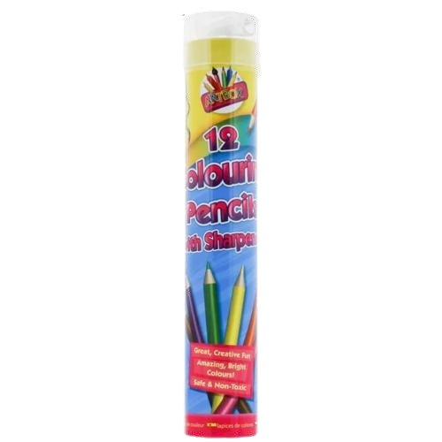 Artbox Colouring Pencils with Sharpener, 12 Pack