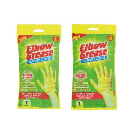 Elbow Grease Rubber Gloves Large/Medium