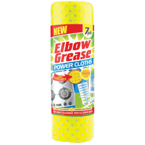 Elbow Grease Power Cloths, 7 Pack