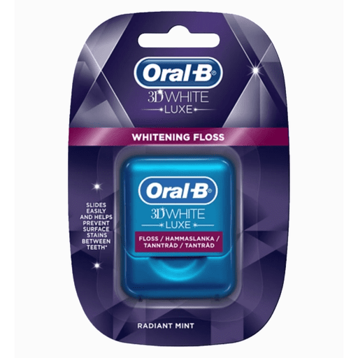 Oral-B Radiant Mint 3D White Luxe Floss 35m