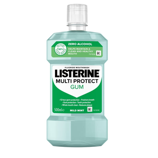 Listerine Multi Protect Gum Mouthwash 500ml