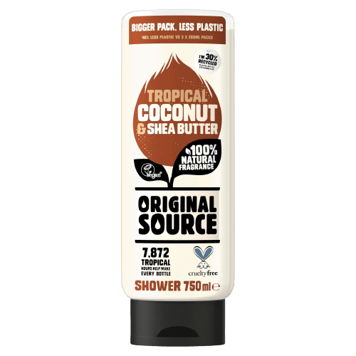 Original Source Tropical Coconut & Shea Butter Shower Gel 750ml
