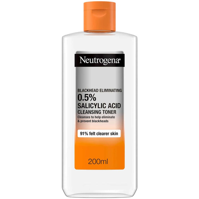 Neutrogena Blackhead Eliminating 0.5% Salicylic Acid Cleansing Toner 200ml