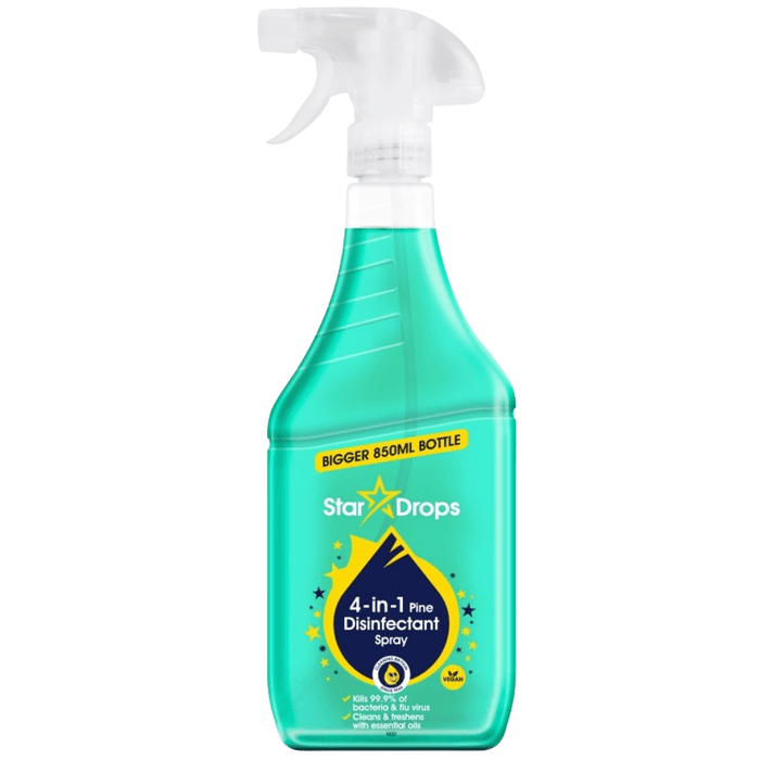 Stardrops 4-in-1 Pine Disinfectant Spray 850ml