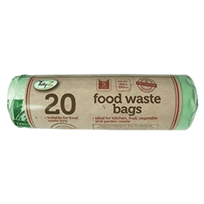 Tidyz 5L Food Waste Bags, 20 Pack