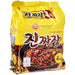 Ottogi Jin Jjajang Ramen Noodles Multipack (135Gx4) x8