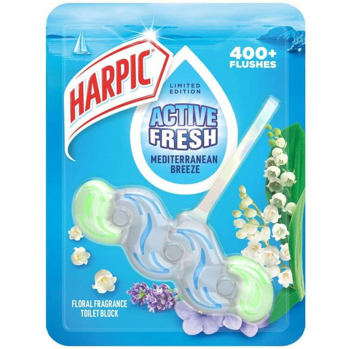 Harpic Active Fresh Mediterranean Breeze Rim Block 35g