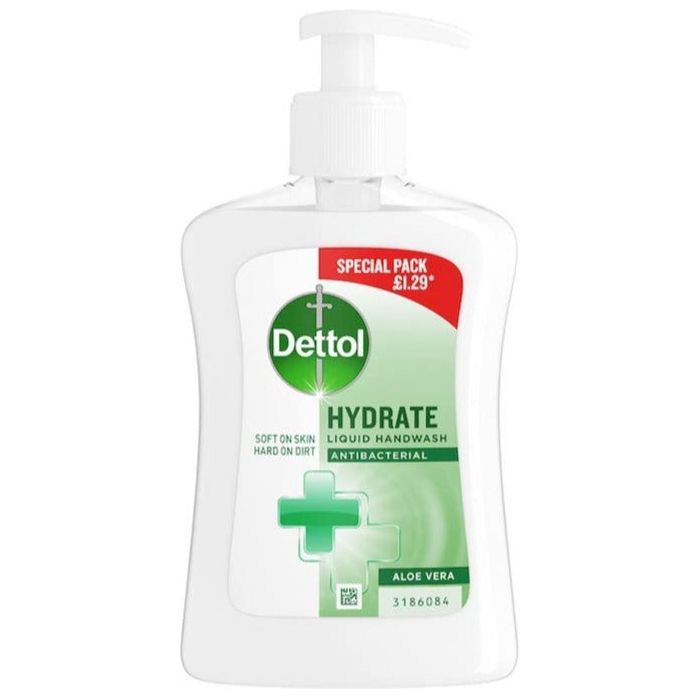 Dettol Liquid Antibacterial Hand Wash Hydrate 250ml