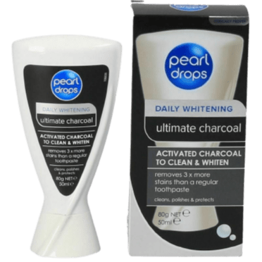 Pearl Drops Ultimate Charcoal Daily Whitening Toothpaste 50ml