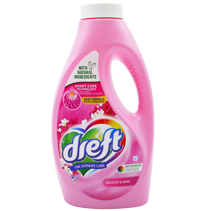 Dreft Delicate & Wool Laundry Liquid 1.2L, 24 Washes