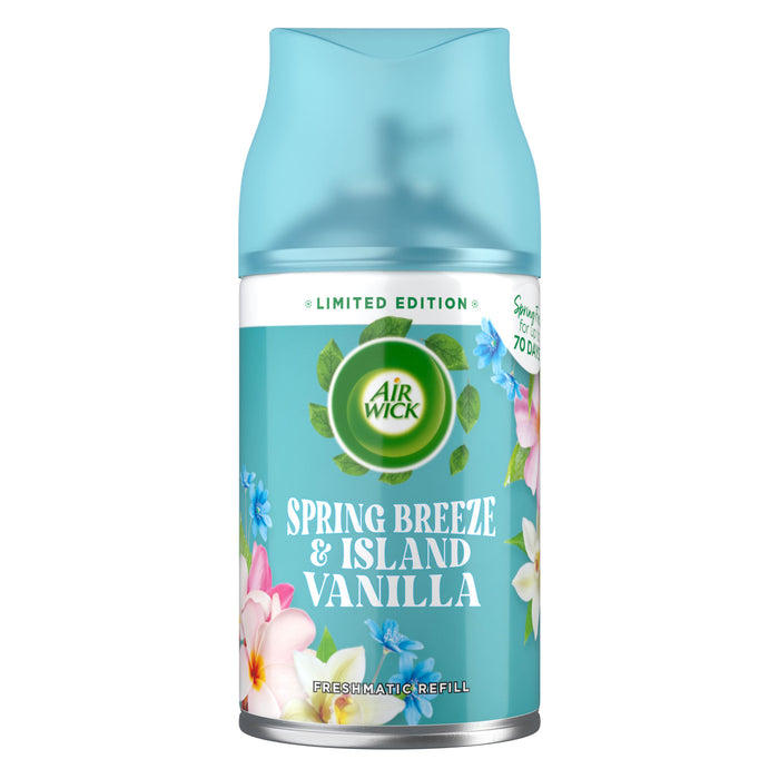 Air Wick Freshmatic Spring Breeze & Island Vanilla 250ml
