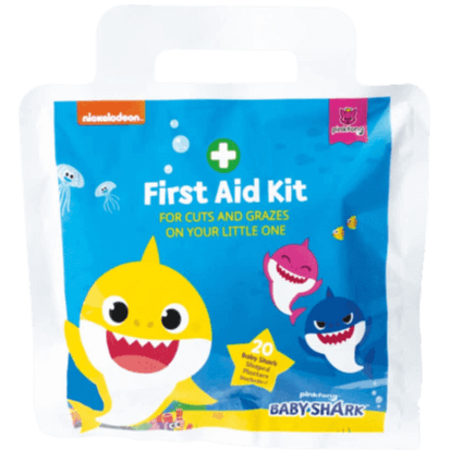 Baby Shark Kids First Aid Kit, 40 Pc Set