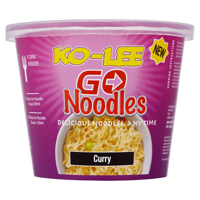 Ko-Lee Go Cup Curry Flavour Noodles 65g