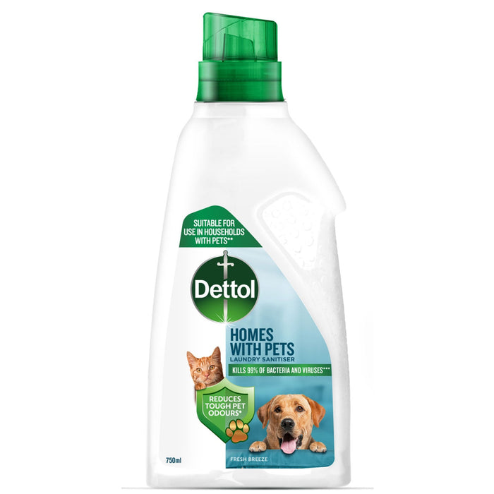 Dettol Homes with Pets Laundry Sanitiser 750ml