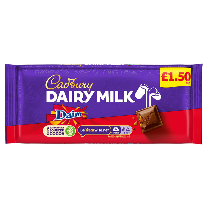 Cadbury Dairy Milk Daim 125g