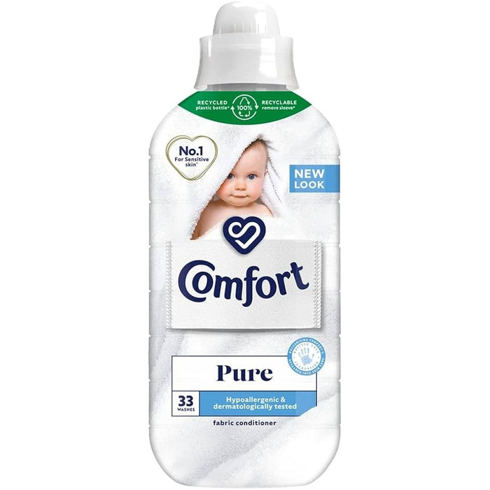 Comfort Pure Fabric Conditioner 990ml, 33 Washes