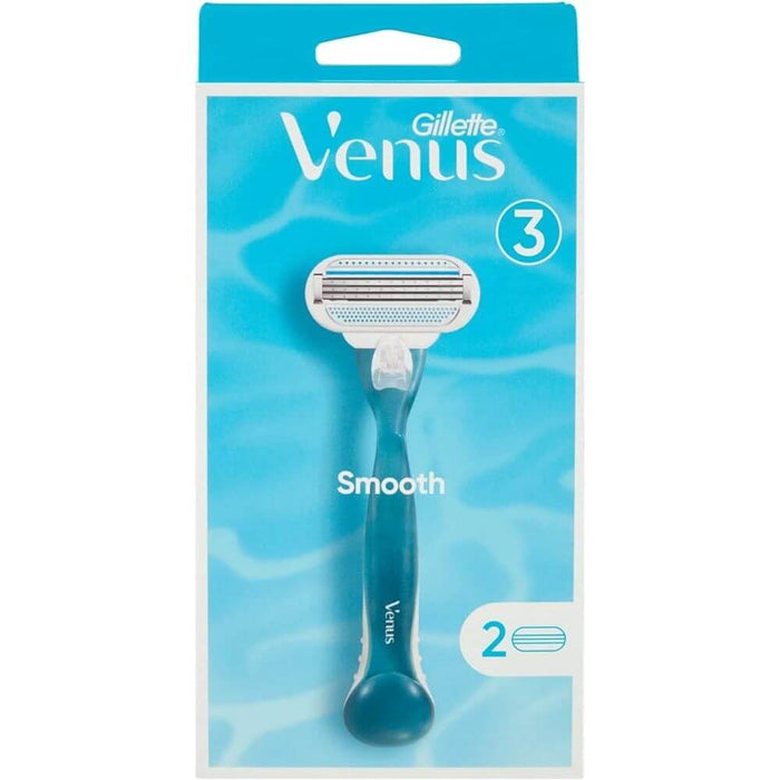 Gillette Venus Smooth Razor + 2 Razor Blades