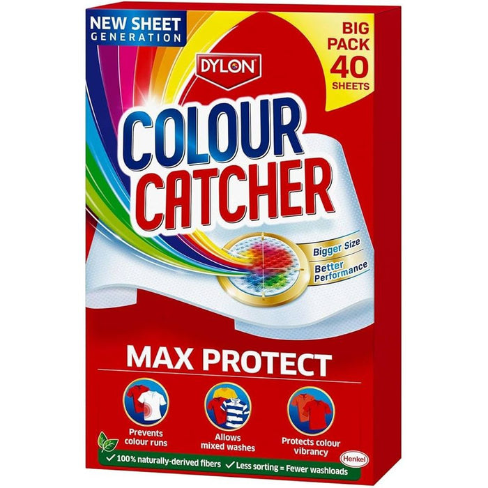 Dylon Colour Catcher Max Protect, 40 Sheets