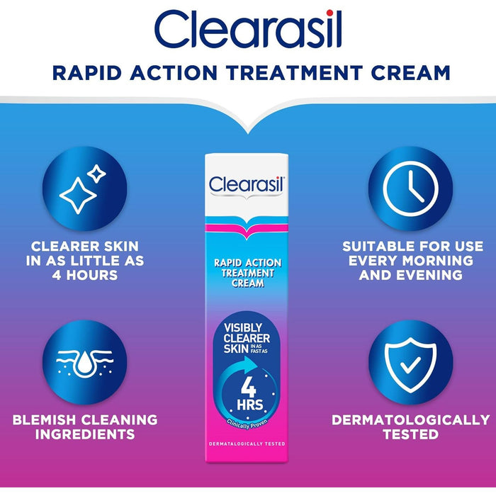 Clearasil Ultra Rapid Action Treatment Cream 15ml