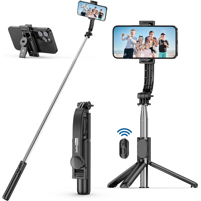 Selfie Stick With Anti-shake Tripod And Remote Camera Button